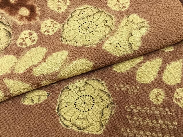 平和屋着物●十日町　名門　滝泰謹製　訪問着　絞り　辻が花　暈し染め　正絹　逸品　AABH0596fy