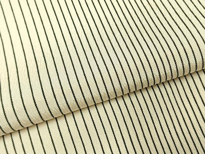 平和屋着物●お召　縞　正絹　逸品　AABH0608fy