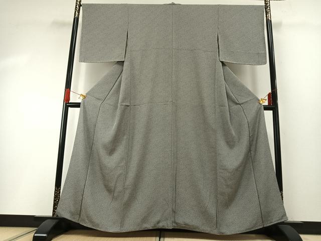 平和屋着物●江戸小紋　小花文　正絹　逸品　AABH0615fy
