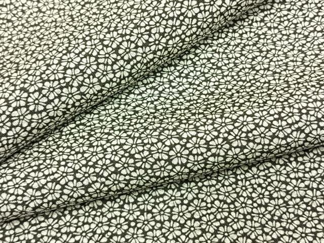 平和屋着物●江戸小紋　小花文　正絹　逸品　AABH0615fy