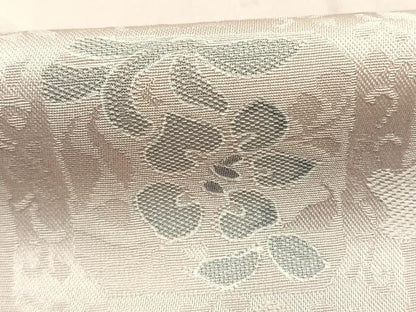 平和屋着物●上質な小紋　地紋起こし　色紙花文　暈し染め　正絹　逸品　AABH0644fy