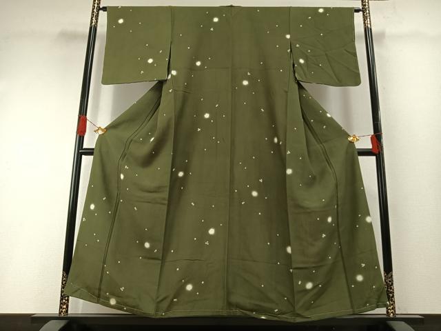 平和屋着物●上質な小紋　絞り　蛍暈し　正絹　逸品　AABH0669fy 平和屋着物○上質な小紋 絞り 蛍暈し 正絹 逸品 AABH0669fy