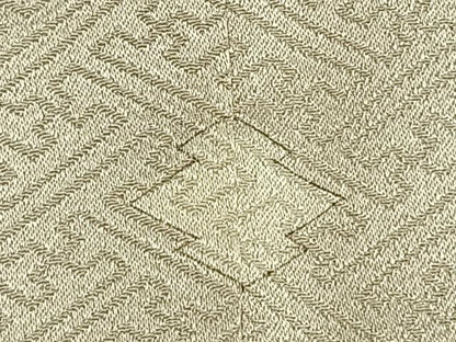 平和屋着物●豪華色留袖　駒刺繍　枝花文　金彩　正絹　逸品　AABH0671fy