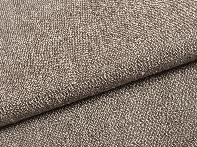 平和屋着物●結城紬　色無地　鳩羽鼠色　正絹　逸品　AABH0700fy