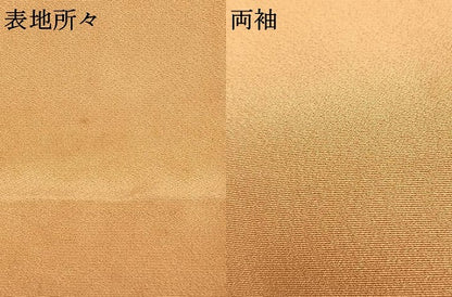 平和屋着物●訪問着　作家物　草花文　正絹　逸品　AABH0716fy