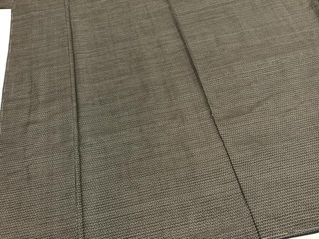 平和屋着物●男性　本場大島紬　アンサンブル　100亀甲　総詰め　証紙付き　正絹　逸品　AABH0734fy