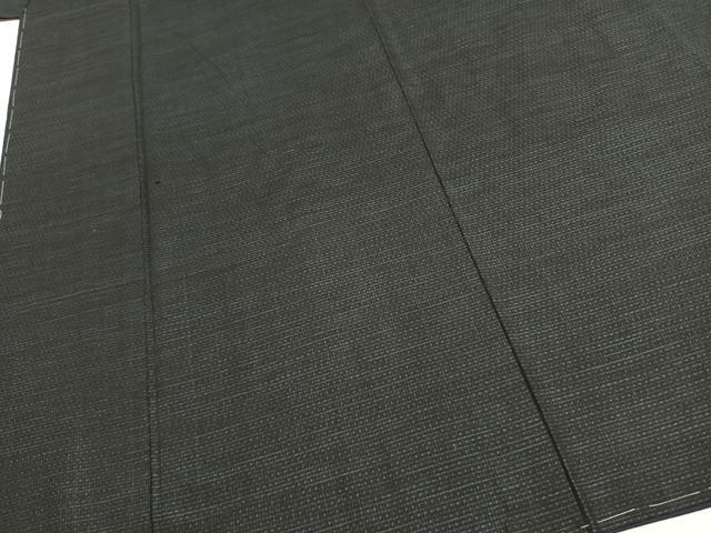 平和屋着物●男性　本場大島紬　アンサンブル　亀甲絣　キングサイズ　正絹　逸品　AABH0756fy