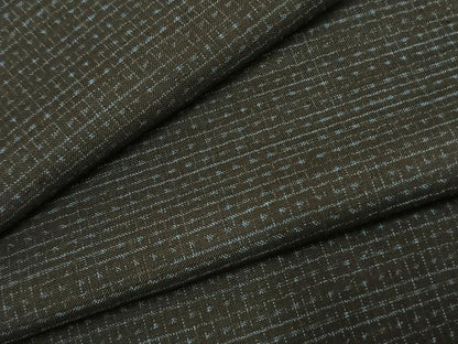 平和屋着物●男性　本場大島紬　アンサンブル　亀甲絣　キングサイズ　正絹　逸品　AABH0756fy