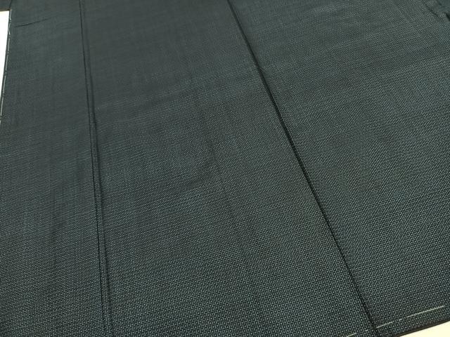平和屋着物●男性　本場大島紬　アンサンブル　80亀甲　総詰め　キングサイズ　正絹　逸品　未使用　AABH0759fy