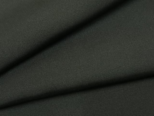 平和屋着物●男性　黒紋付・羽織セット　正絹　逸品　未使用　AABH0763fy