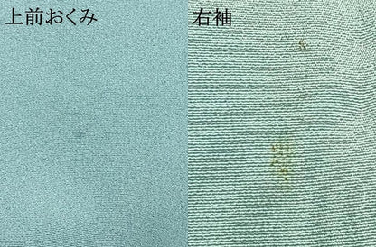 平和屋着物●訪問着　友禅　作家物　峰山　枝花文　暈し染め　正絹　逸品　AABH0772fy
