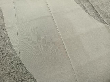 平和屋着物●伝統工芸士　田島輝久　訪問着　立波　笹竹文　正絹　逸品　AABH0776fy