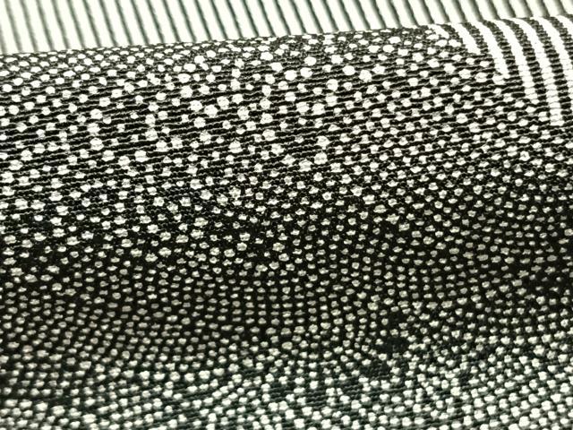 平和屋着物●伝統工芸士　田島輝久　訪問着　立波　笹竹文　正絹　逸品　AABH0776fy