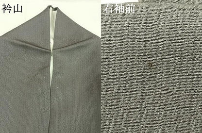 平和屋着物●訪問着　作家物　舞花文　暈し染め　正絹　逸品　AABH0830fy