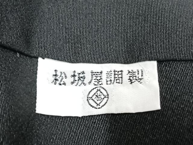 平和屋着物●中国三大刺繍　総刺繍　スワトウ刺繍　汕頭刺繍　黒留袖　扇面花文　金糸　松坂屋扱い　正絹　逸品　AABH0834fy