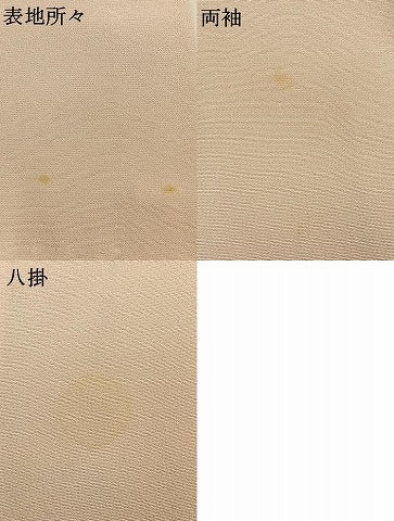 平和屋着物●訪問着　友禅　作家物　枝花文　暈し染め　金彩　正絹　逸品　AABH0840fy