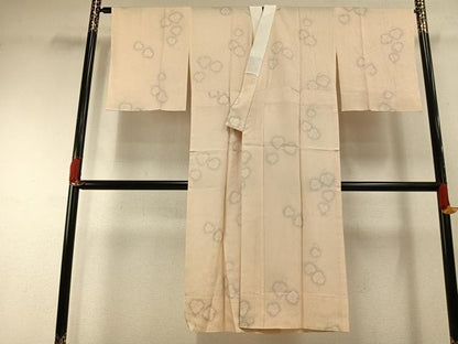 平和屋着物●長襦袢　無双仕立て　蔦の葉文　暈し染め　正絹　逸品　AABH0860fy