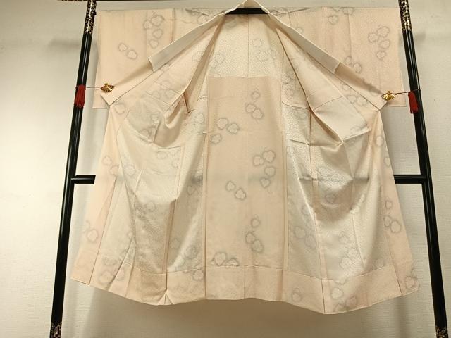 平和屋着物●長襦袢　無双仕立て　蔦の葉文　暈し染め　正絹　逸品　AABH0860fy