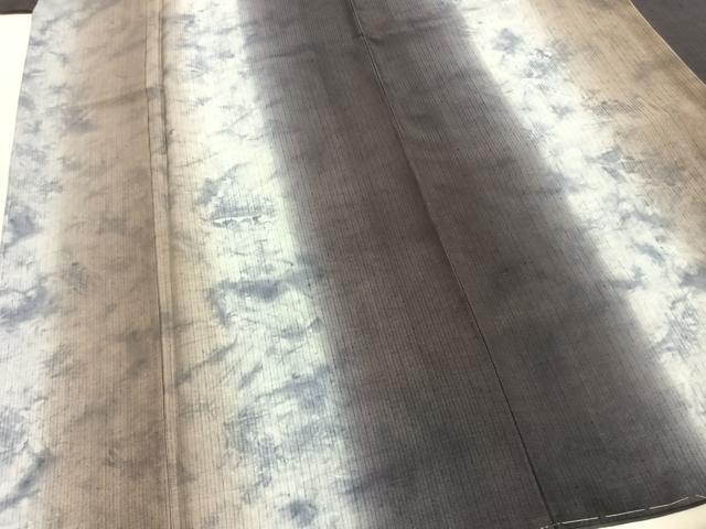 平和屋着物●上質な紬　間道　正絹　逸品　未使用　AABH0868fy