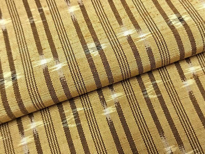 平和屋着物●上質な紬　琉球絣　正絹　逸品　未使用　AABH0875fy