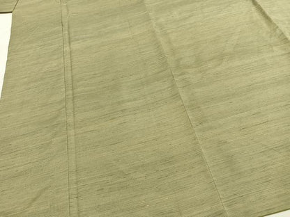 平和屋着物●上質な紬　霞文　正絹　逸品　AABH0909fy