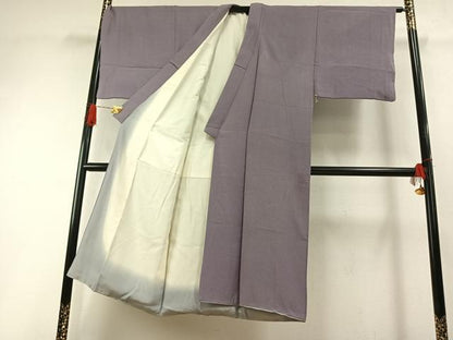 平和屋着物●男性　江戸小紋　花菱文　正絹　逸品　AABH0919fy