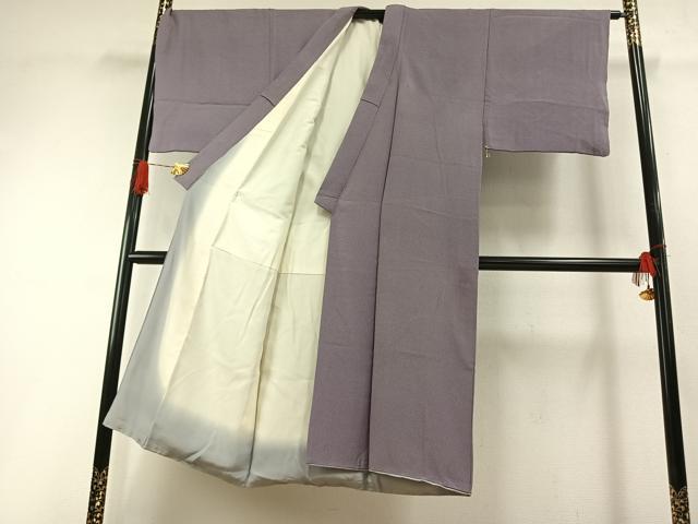 平和屋着物●男性　江戸小紋　花菱文　正絹　逸品　AABH0919fy