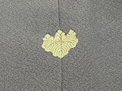 平和屋着物■上質な色無地 鳩羽色 正絹 逸品 AABH0939oa
