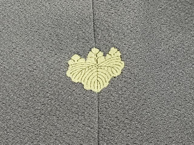 平和屋着物■上質な色無地 鳩羽色 正絹 逸品 AABH0939oa