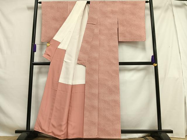 平和屋着物■上質な小紋 小花柄 正絹 逸品 AABH0941oa