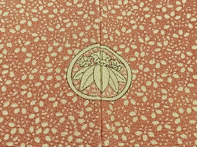 平和屋着物■上質な小紋 小花柄 正絹 逸品 AABH0941oa