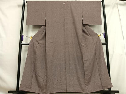平和屋着物■江戸小紋 家内安全 正絹 逸品 AABH0942oa