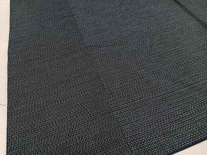 平和屋着物■男性 紬 アンサンブル 格子 正絹 逸品 AABH0945oa