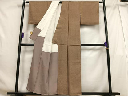 平和屋着物■江戸小紋　鮫小紋柄　正絹　逸品　AABH0952oa