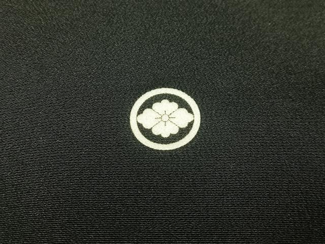 平和屋着物■豪華黒留袖 女人渡橋文 金糸 金彩 正絹 逸品 AABH0970oa