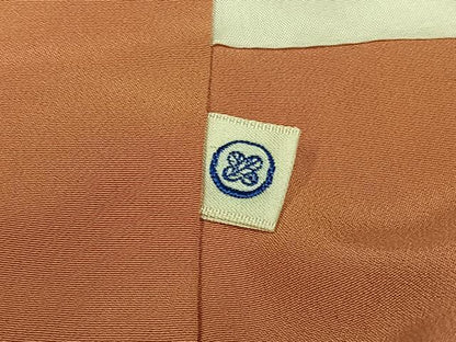平和屋着物■上質な小紋 霞文 暈し染め 正絹 逸品 未使用 AABH0974oa