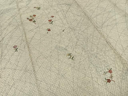 平和屋着物■訪問着 総絞り 刺繍 草花文 金糸 銀彩 正絹 逸品 AABH1006oa