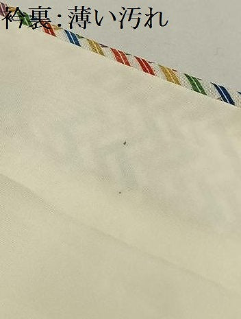 平和屋着物■上質な小紋 吉祥花文 正絹 逸品 AABH1039oa