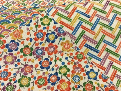 平和屋着物■上質な小紋 吉祥花文 正絹 逸品 AABH1039oa