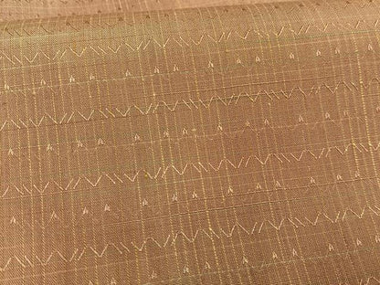 平和屋着物■上質な紬　霞文　正絹　逸品　AABH1041oa