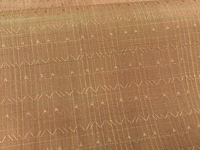 平和屋着物■上質な紬　霞文　正絹　逸品　AABH1041oa