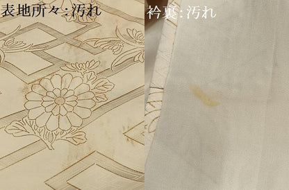 平和屋着物■豪華振袖 駒刺繍 雲取り花文 金彩 正絹 逸品 AABH1057oa