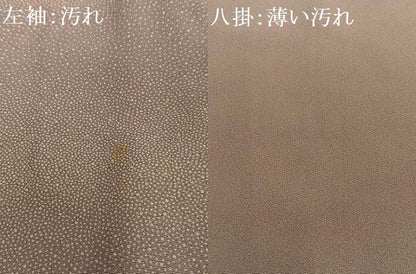 平和屋着物■上質な小紋 霞文 暈し染め 正絹 逸品 AABH1058oa