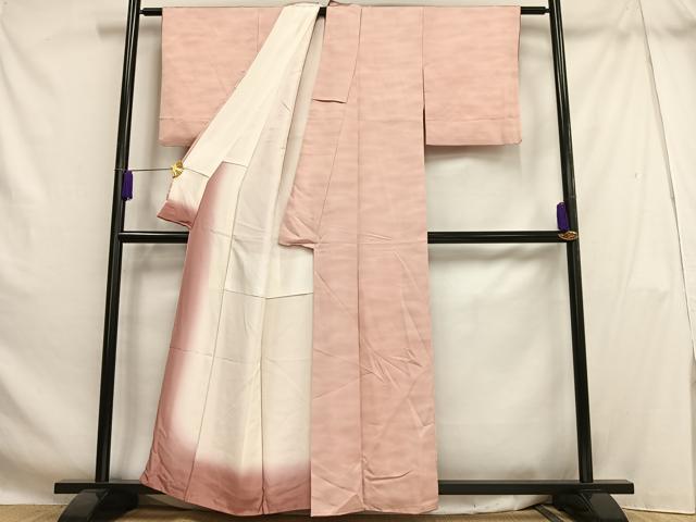 平和屋着物■上質な小紋 作家物 霞文 暈し染め 正絹 逸品 AABH1071oa