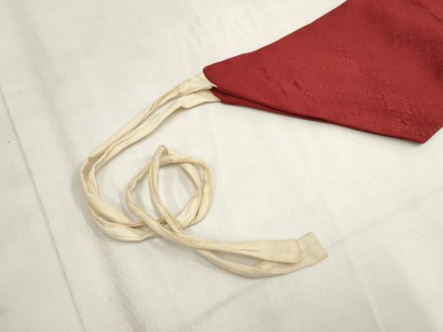 平和屋着物◎つけ帯　絞り　霞文　正絹　逸品　AABH1262wj