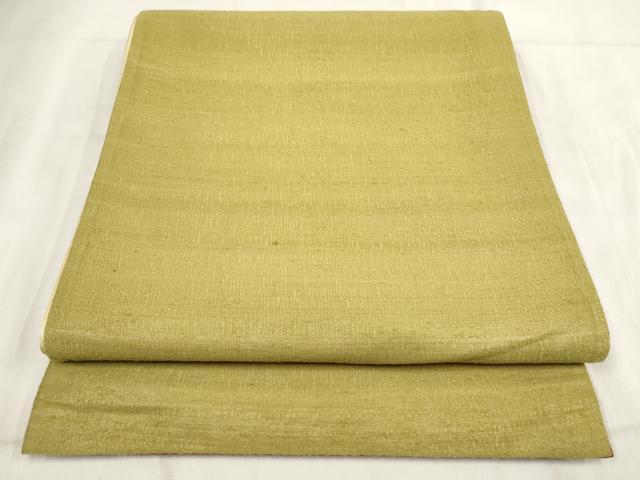 平和屋着物◎両面六通柄京袋帯　紬地　正絹　逸品　AABH1310wj
