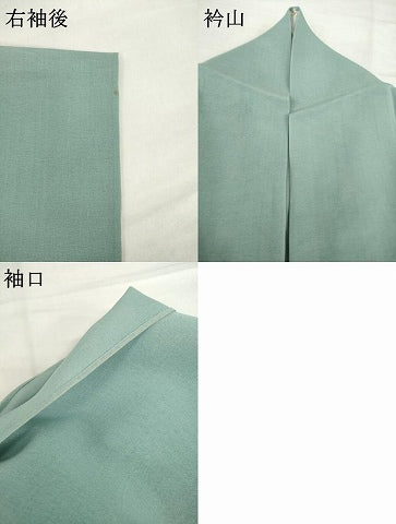 平和屋着物＊夏物 色無地 紗 豆がら茶色 正絹 逸品 AABH1926ck