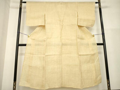 平和屋着物＊夏物　自然布　香色　逸品　AABH1960ck