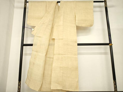平和屋着物＊夏物　自然布　香色　逸品　AABH1960ck