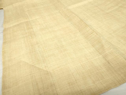 平和屋着物＊夏物　自然布　香色　逸品　AABH1960ck